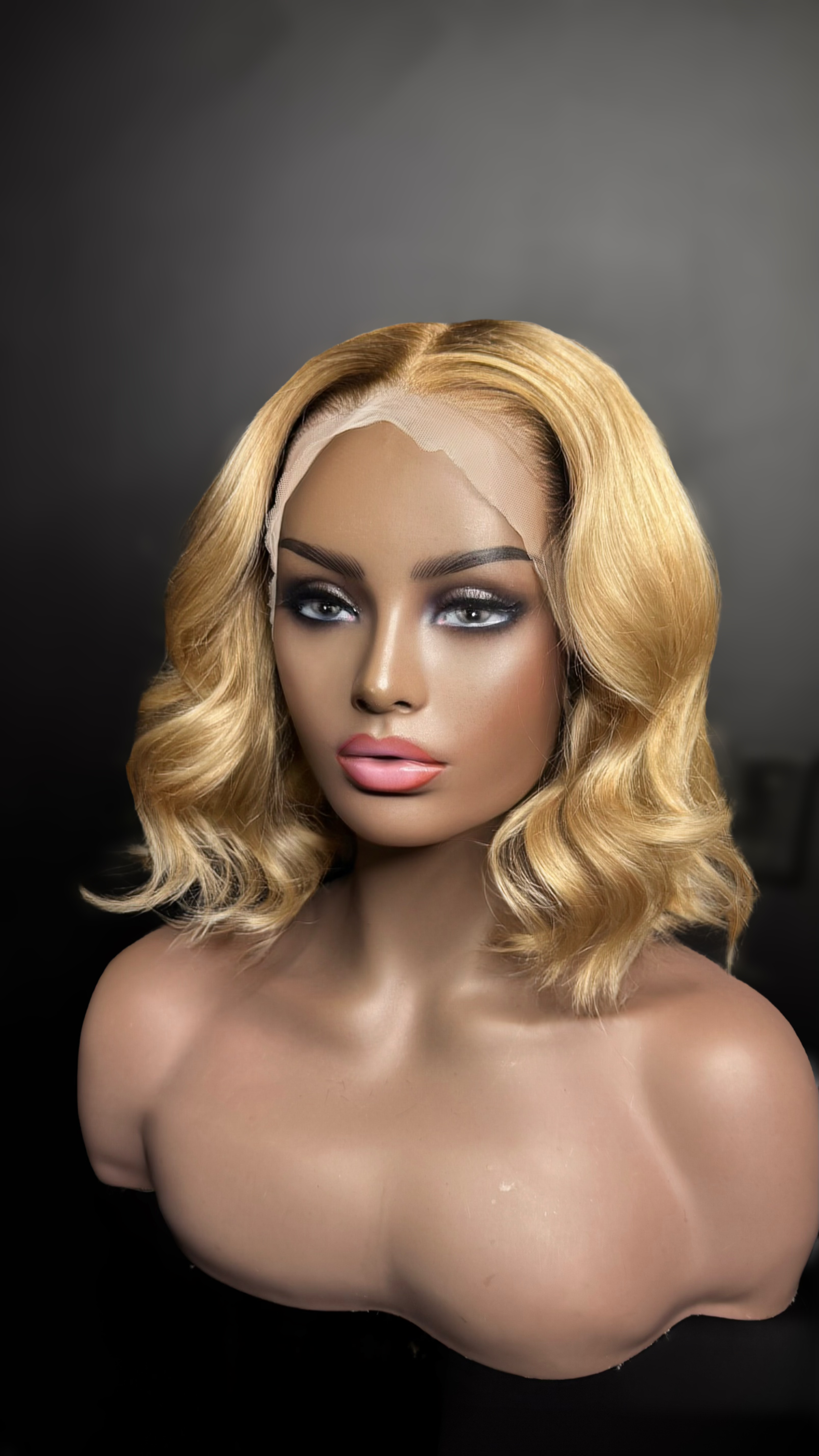 “Bombshell” Glueless Front Lace Wig