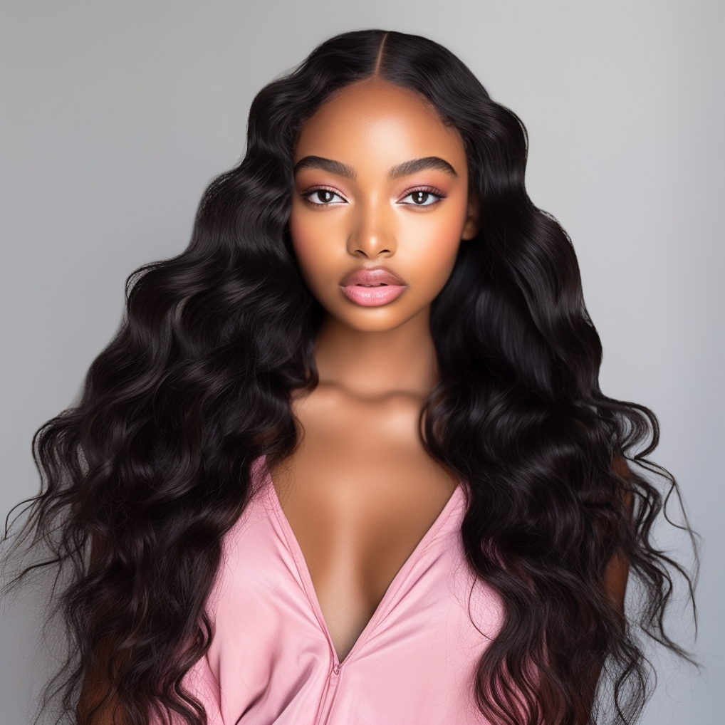 MyChoice Body Wave Glueless Front Lace Wig