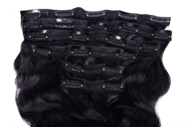 Pure Cambodian Wavy Clip Ins buttahbaby