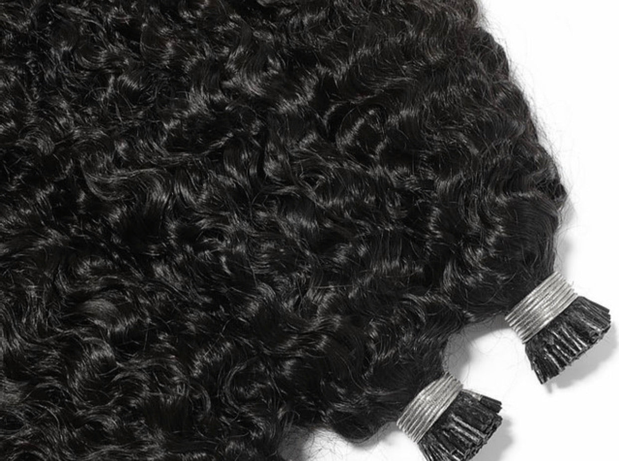 Pure Cambodian Dream Wave I-Tip Microlink Extensions 100pcs