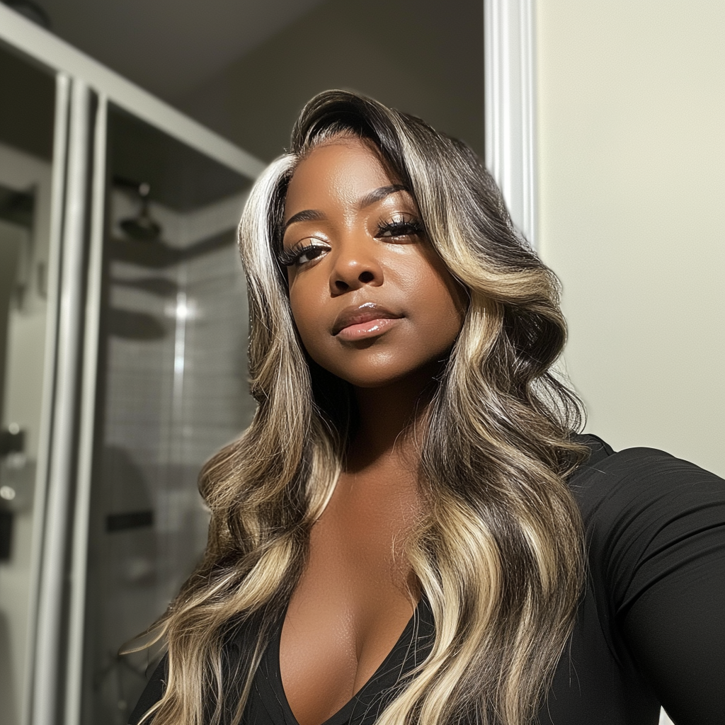 “Heather" Glueless Lace Closure Wig