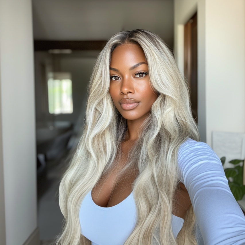 “The New Kim K" Glueless Lace Closure Wig