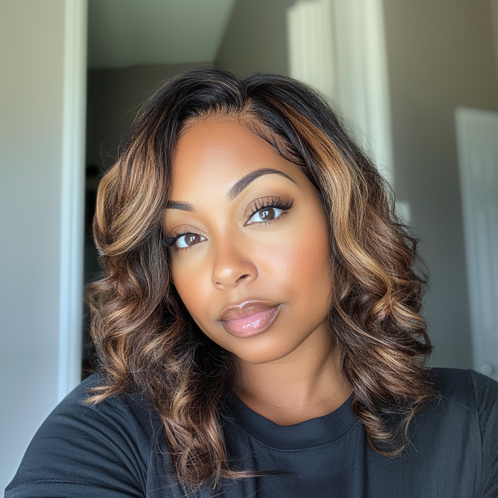 “Gina" Glueless Lace Closure Wig