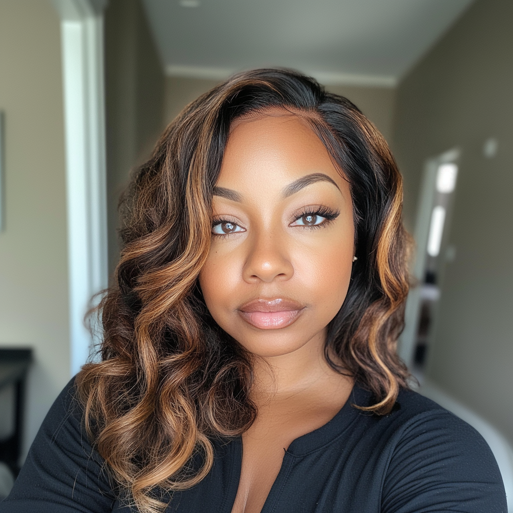 “Gina" Glueless Lace Closure Wig