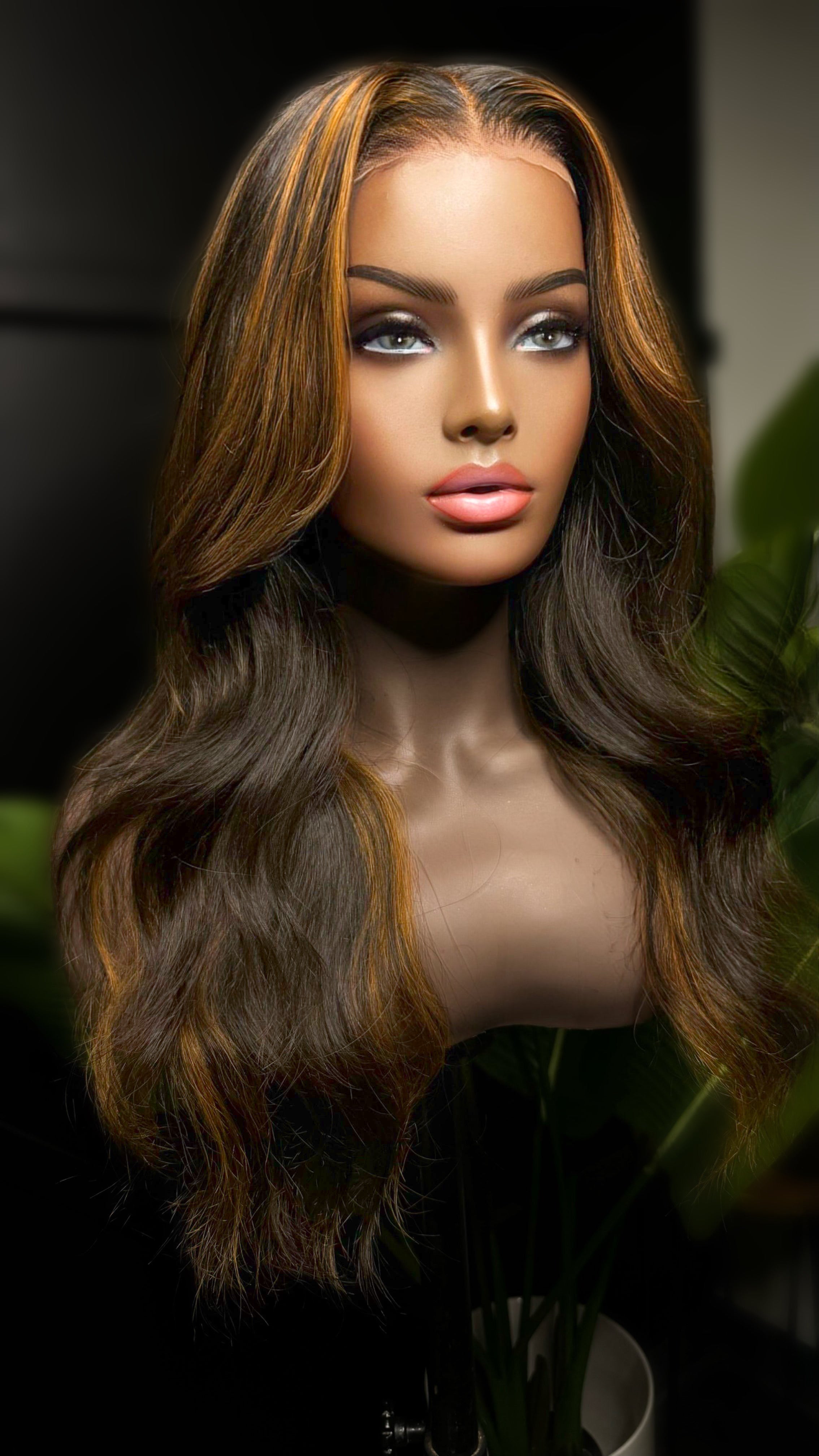 “Gina" Glueless Lace Closure Wig