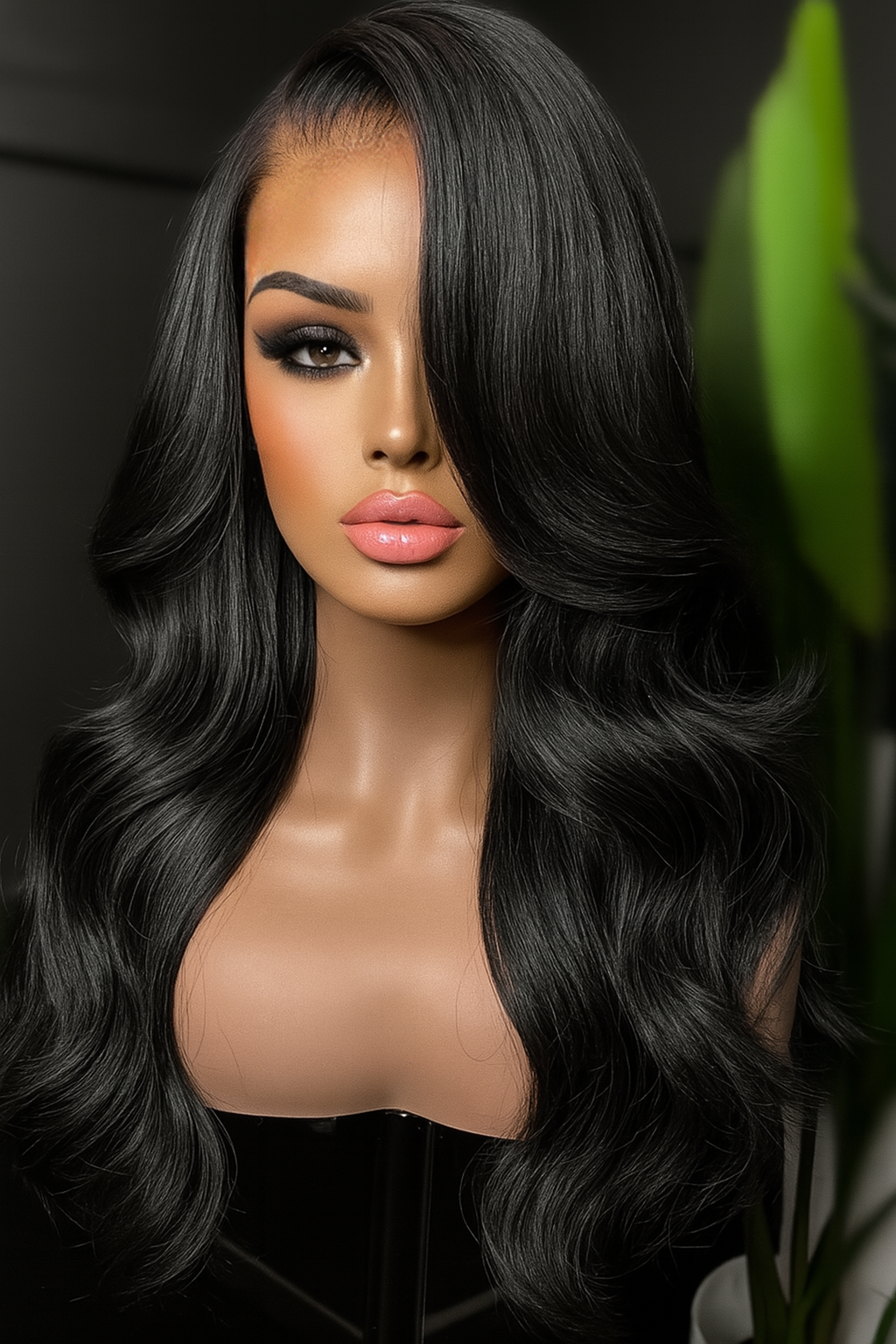 “India" Glueless Lace Closure Wig